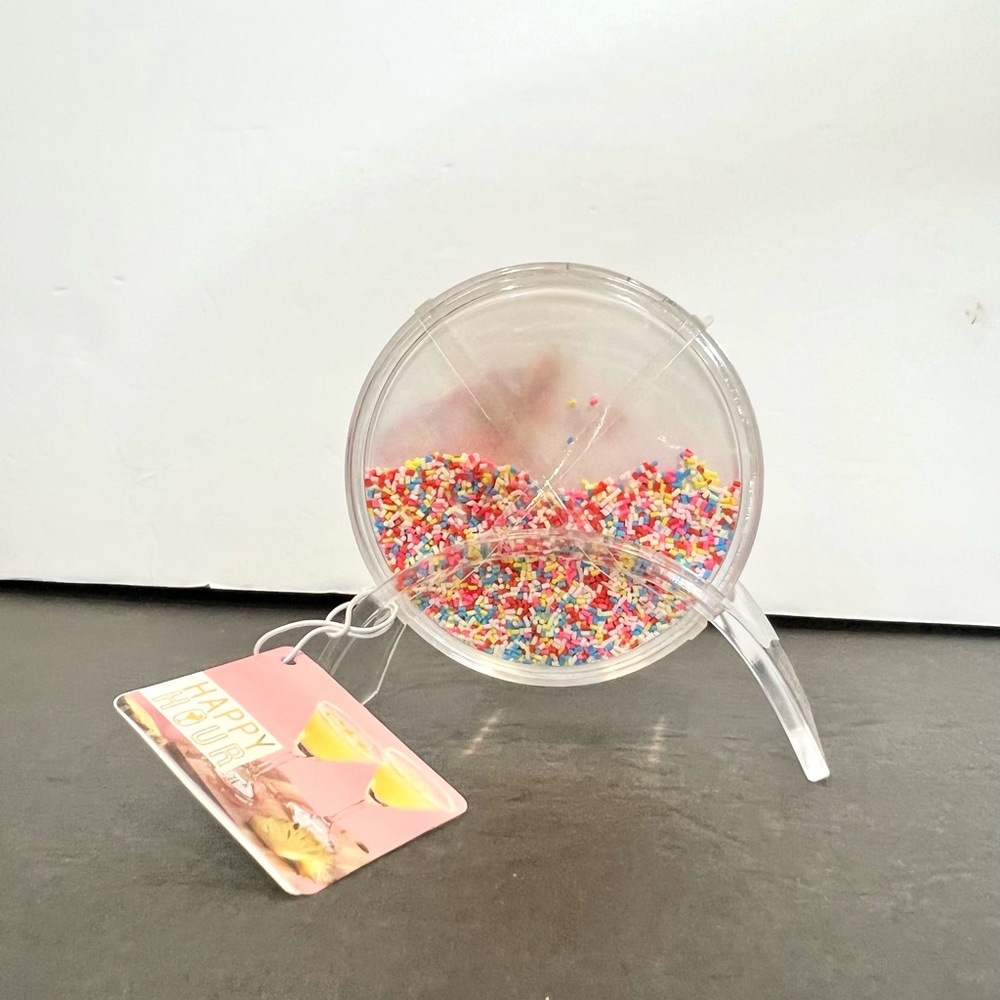 NWT Bread + Butter Sprinkles Acrylic Coaster Set